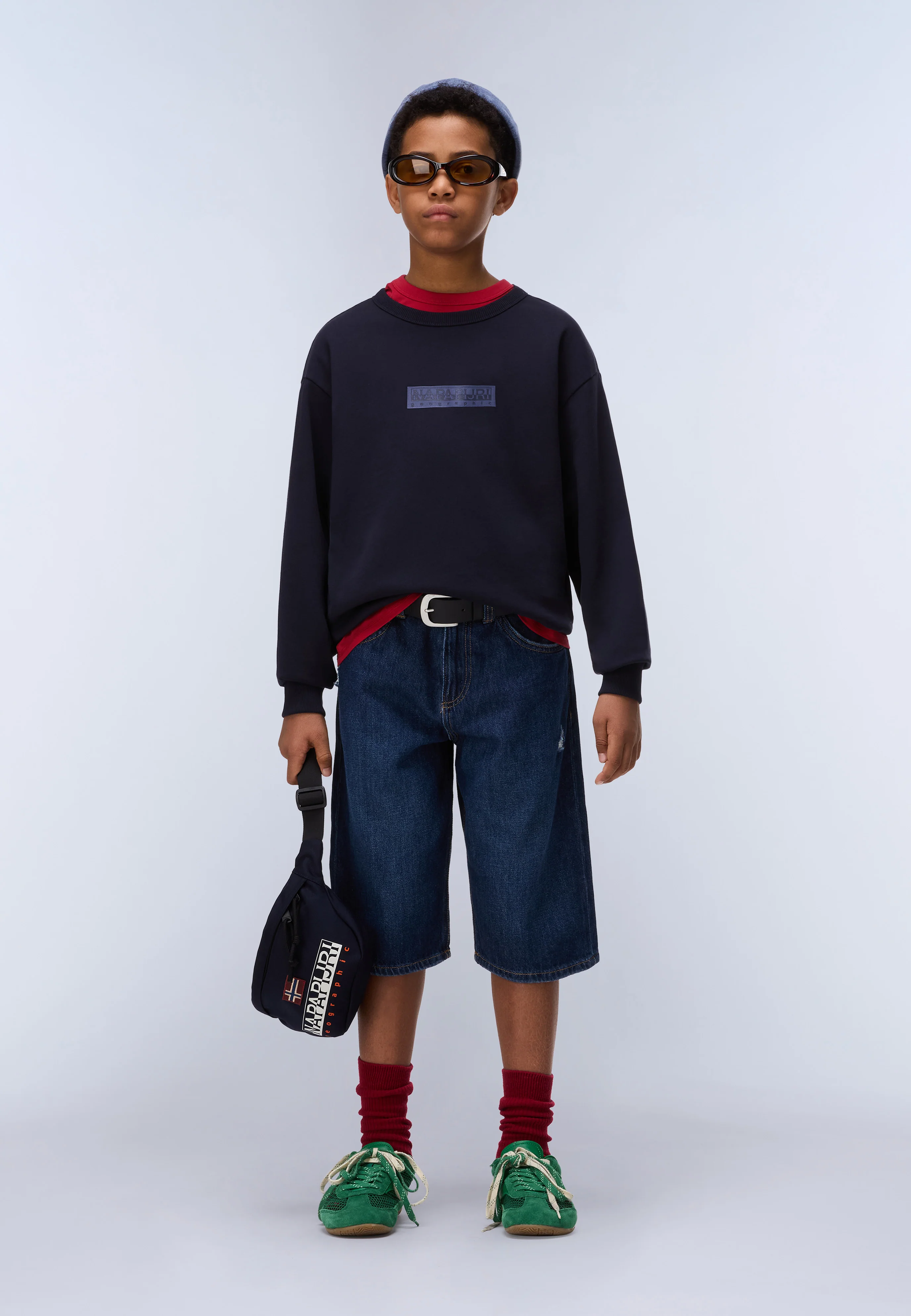 Ny Box Logo French Terry-tröja